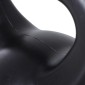 Kettlebell kettlebell 12 κιλών αλτήρας γεμισμένος με άμμο για αρχάριους μαύρος