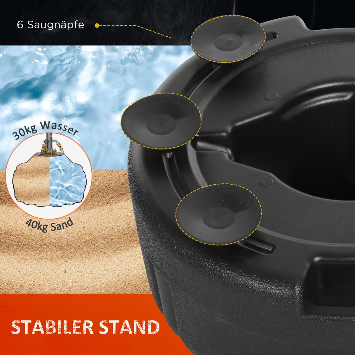 Σετ προπόνησης σετ μπαλών διάτρησης stand box 136-154 cm ρυθμιζόμενο ύψος με 1 ζευγάρι γάντια κατάλληλο για επαγγελματίες και αρχάριους μαύρο