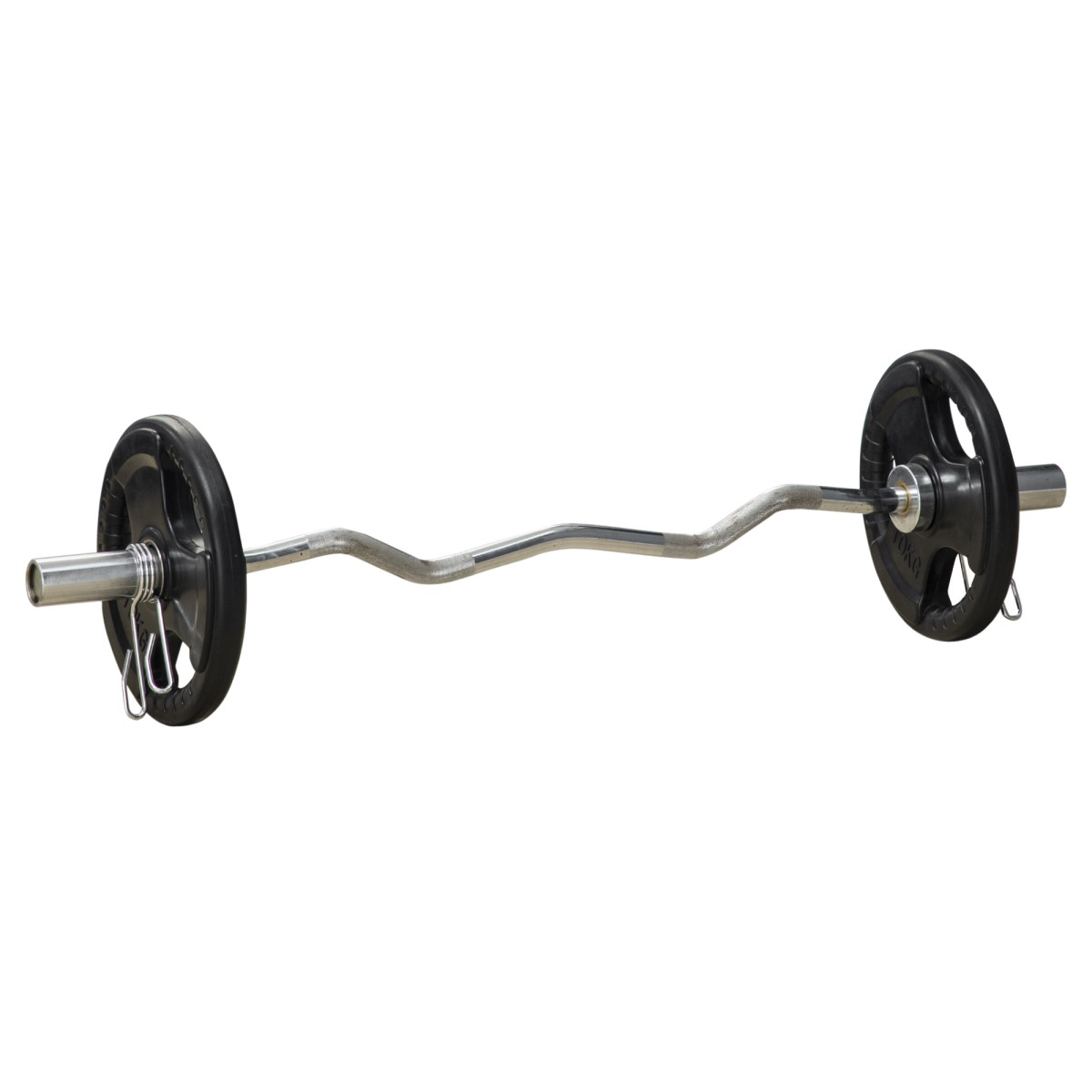 Πλάκες βάρους, σετ 2, 10 kg ανά πιάτο, τρεις λαβές, ελαστική επίστρωση φιλική προς το δάπεδο, μέταλλο