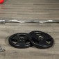 Πλάκες βάρους, σετ 2, 15 kg ανά πιάτο, τρεις λαβές, ελαστική επίστρωση φιλική προς το δάπεδο, μέταλλο