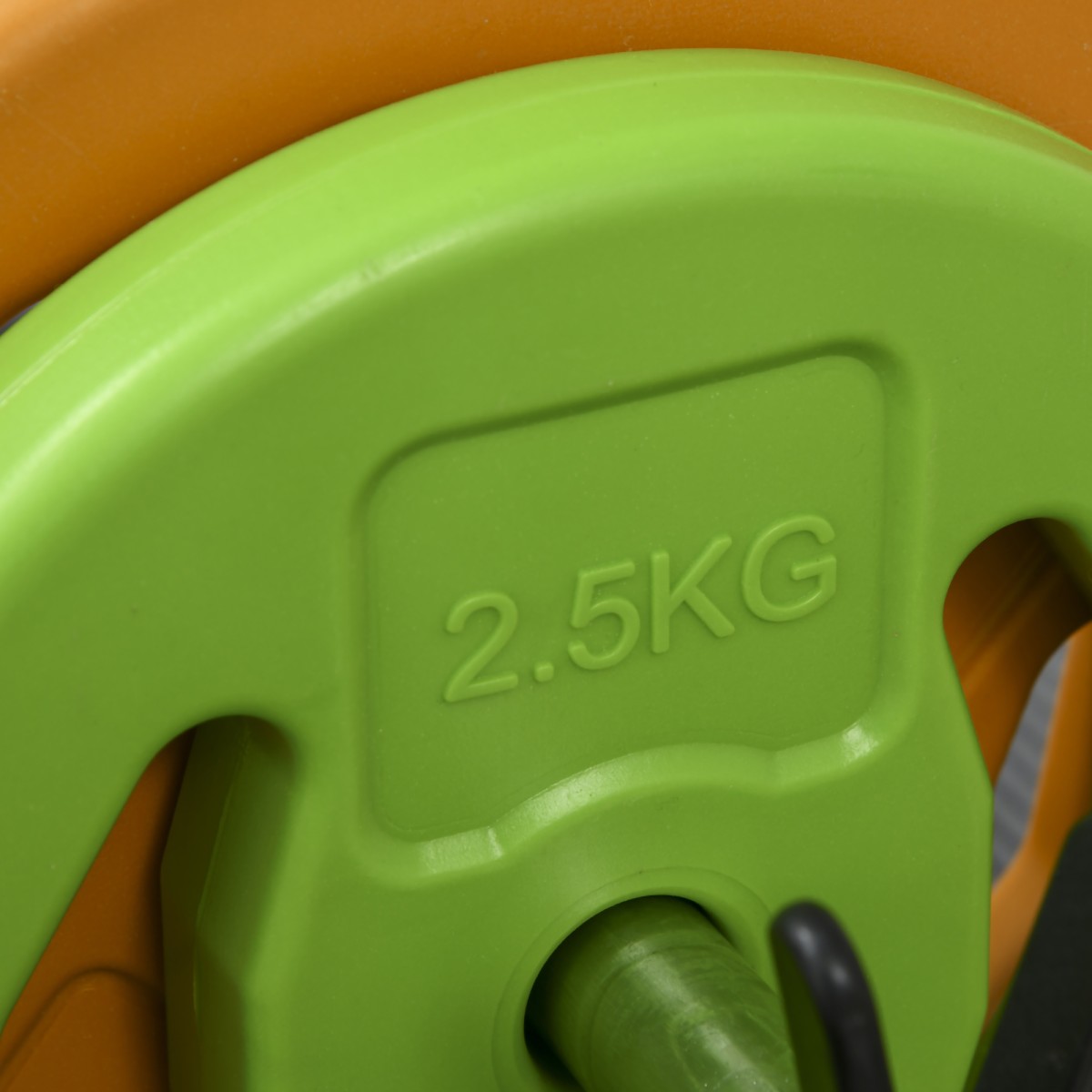 Σετ αλτήρες 20kg Σετ αλτήρες Από χυτοσίδηρο Αλτήρες με συνδετικό σωλήνα αντιολισθητική λαβή πολύχρωμα
