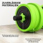 Σετ αλτήρες 4 σε 1 20kg Ρυθμιζόμενοι αλτήρες & μπάρα Kettlebell Push-Up Λαβές Πράσινο