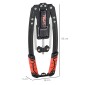 Power Twister 10-200kg Arm Trainer Adjustable Hydraulic Training Device 43 x 16 x 5 cm Μαύρο+Κόκκινο