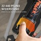 Power Twister 10-200kg Arm Trainer Adjustable Hydraulic Training Device 43 x 16 x 5 cm Μαύρο+Κόκκινο