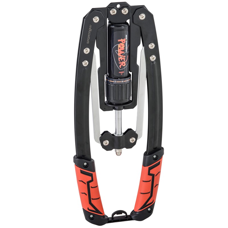 Power Twister 10-200kg Arm Trainer Adjustable Hydraulic Training Device 43 x 16 x 5 cm Μαύρο+Κόκκινο