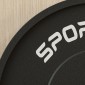 Σετ πιάτων βάρους 2 x 10kg Olympic Standard Rubber Low Noise Black
