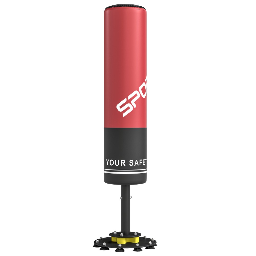 Ανεξάρτητος σάκος του μποξ 135 cm όρθιος σάκος του μποξ 10 βεντούζες και αμορτισέρ για ενήλικες και εφήβους