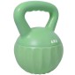 Kettlebell kettlebell 6 κιλών αλτήρας με άμμο για αρχάριους στο σπίτι προπόνηση ενδυνάμωσης 17 x 17 x 23 cm πράσινος