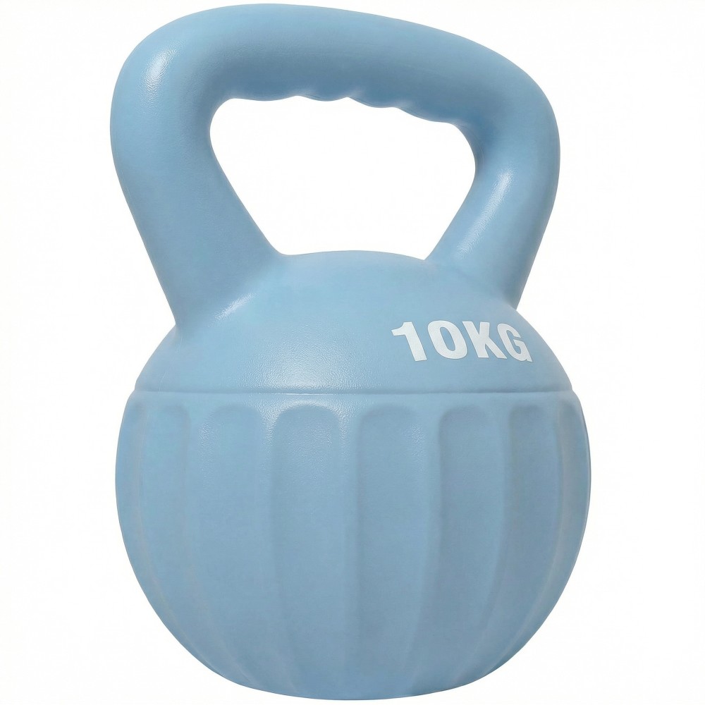 Kettlebell kettlebell 6 κιλών αλτήρας με άμμο για αρχάριους στο σπίτι προπόνηση ενδυνάμωσης 21 x 21 x 27 cm μπλε
