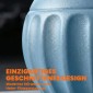 Kettlebell kettlebell 6 κιλών αλτήρας με άμμο για αρχάριους στο σπίτι προπόνηση ενδυνάμωσης 21 x 21 x 27 cm μπλε