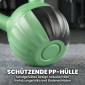 Kettlebell kettlebell 6 κιλών αλτήρας με άμμο για αρχάριους στο σπίτι προπόνηση ενδυνάμωσης 21 x 21 x 27 cm πράσινος