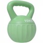 Kettlebell kettlebell 6 κιλών αλτήρας με άμμο για αρχάριους στο σπίτι προπόνηση ενδυνάμωσης 21 x 21 x 27 cm πράσινος