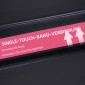 Pole Dance Mat πάχους 5cm Στρογγυλό Πλαστικό για Ασκήσεις Pole Dance Gymnastics Yoga Black