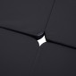 Pole Dance Mat πάχους 5cm Στρογγυλό Πλαστικό για Ασκήσεις Pole Dance Gymnastics Yoga Black