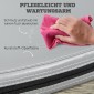 Pole Dance Mat πάχους 5cm Στρογγυλό Πλαστικό για Ασκήσεις Pole Dance Γυμναστική Γιόγκα Ανοιχτό Γκρι