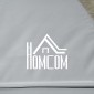 Pole Dance Mat πάχους 5cm Στρογγυλό Πλαστικό για Ασκήσεις Pole Dance Γυμναστική Γιόγκα Ανοιχτό Γκρι