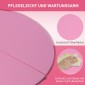 Pole Dance Mat πάχους 5cm Στρογγυλό πλαστικό για ασκήσεις Pole Dance Gymnastics Yoga Pink