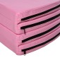Pole Dance Mat πάχους 5cm Στρογγυλό πλαστικό για ασκήσεις Pole Dance Gymnastics Yoga Pink