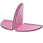Pole Dance Mat πάχους 5cm Στρογγυλό πλαστικό για ασκήσεις Pole Dance Gymnastics Yoga Pink