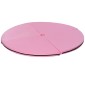 Pole Dance Mat πάχους 5cm Στρογγυλό πλαστικό για ασκήσεις Pole Dance Gymnastics Yoga Pink