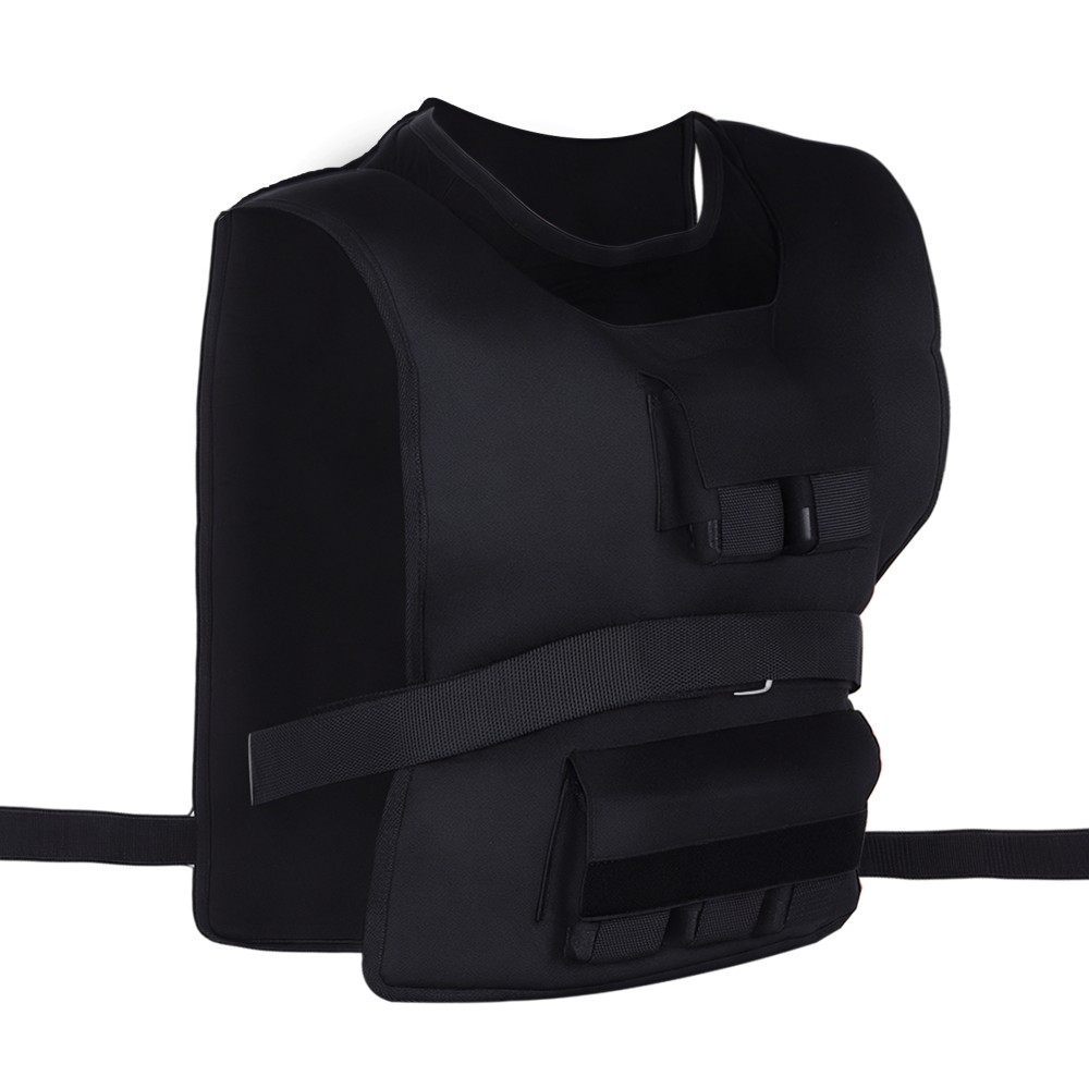 Γιλέκο βάρους 15 kg / 20 kg / 30 kg, ρυθμιζόμενο γιλέκο προπόνησης με αφαιρούμενα βάρη, γιλέκο τρεξίματος για γυναίκες και άνδρες για μυϊκή ανάπτυξη, προπόνηση δύναμης, τρέξιμο, φυσική κατάσταση, cross training