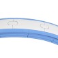 Έξυπνο Hula Hoop για ενήλικες με πάγκο 16 κόμβων (76-113 cm) γαλάζιο