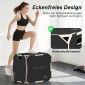 3-σε-1 plyo box, jump box με ανοίγματα λαβής, για γυμναστική στο σπίτι και υπαίθριες προπονήσεις, 3 ύψη άλματος, ξύλο, μαύρο