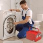 Εργαλειοθήκη με 5 θήκες 45 x 20 x 34,5 cm ατσάλι κόκκινο