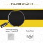 Σετ με 2 πριονοκορδόνια πτυσσόμενο ατσάλι αντιολισθητικό κίτρινο μαύρο 100 x 49 x 62-90 cm χωρητικότητα φόρτωσης 100 kg