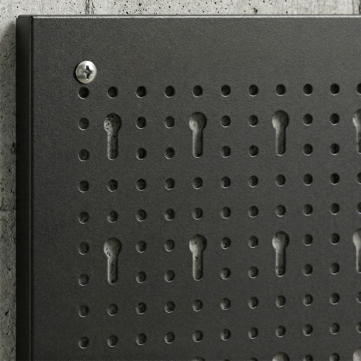 Ράφι τοίχου συστήματος αποθήκευσης 60 x 40 cm, 38 τεμάχια. Ράφι αλεξίπτωτου με γάντζους, ράφια, εμφανή κουτιά αποθήκευσης, μαύρο+κόκκινο