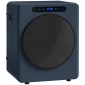 Στεγνωτήριο εξάτμισης 5kg, 1000W Συμπαγές, ανεξάρτητο στεγνωτήριο μπροστινής φόρτωσης με τύμπανο από ανοξείδωτο χάλυβα, χρονοδιακόπτης, μπλε