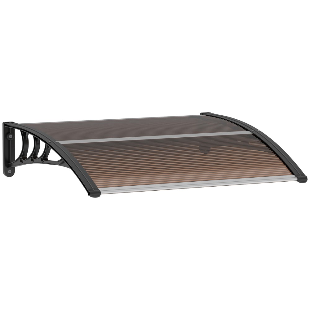 Κουβούκλιο κουβούκλιο εξώπορτας 120 x 75 cm στεγασμένο κουβούκλιο κουβούκλιο από πολυανθρακικό