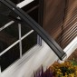 Κουβούκλιο κουβούκλιο εξώπορτας 120 x 75 cm στεγασμένο κουβούκλιο κουβούκλιο από πολυανθρακικό