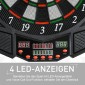 Ηλεκτρονικό βελάκι Dartboard με φωνητικές προτροπές Αγγλικές φωνητικές ενδείξεις LED 12 βελάκια 27 παιχνίδια 216 παραλλαγές Μηχάνημα βελών με πόρτες Σετ βελάκια για έως και 8 παίκτες