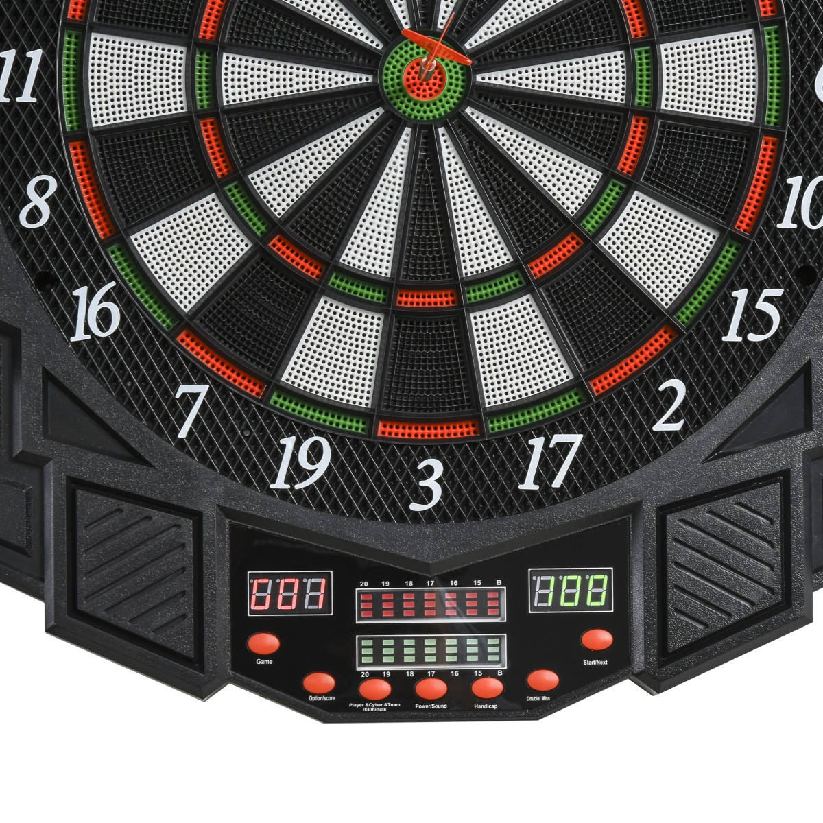 Ηλεκτρονικό βελάκι Dartboard με φωνητικές προτροπές Αγγλικές φωνητικές ενδείξεις LED 12 βελάκια 27 παιχνίδια 216 παραλλαγές Μηχάνημα βελών με πόρτες Σετ βελάκια για έως και 8 παίκτες