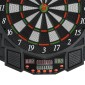 Ηλεκτρονικό βελάκι Dartboard με φωνητικές προτροπές Αγγλικές φωνητικές ενδείξεις LED 12 βελάκια 27 παιχνίδια 216 παραλλαγές Μηχάνημα βελών με πόρτες Σετ βελάκια για έως και 8 παίκτες