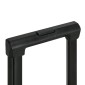 Ψυγείο αυτοκινήτου, cool box, κινητό, 56L -20℃ έως 20℃, 69x43x54cm, μαύρο/γκρι