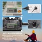 Ψυγείο αυτοκινήτου, cool box, 16L, -20℃ έως 10℃, ECO/MAX, 60x32x26cm, πράσινο/γκρι