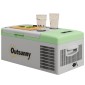 Ψυγείο αυτοκινήτου, cool box, 16L, -20℃ έως 10℃, ECO/MAX, 60x32x26cm, πράσινο/γκρι