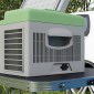 Ψυγείο αυτοκινήτου, cool box, 16L, -20℃ έως 10℃, ECO/MAX, 60x32x26cm, πράσινο/γκρι