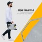 Jack 2 τεμαχίων Maneuvering Aid Tire Changing Jack with 4 Wheels for Car Grey 40,5L x 30W x 13,5H cm