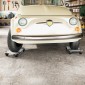 Jack 2 τεμαχίων Maneuvering Aid Tire Changing Jack with 4 Wheels for Car Grey 40,5L x 30W x 13,5H cm