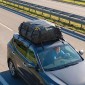 Car Roof Box 21 κυβικά πόδια Πτυσσόμενη αδιάβροχη σχάρα οροφής με αντιολισθητικό χαλάκι 10 ιμάντες βαρέως τύπου 6 γάντζοι πόρτας