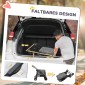 Dog Buggy Dog Cart έως 20 kg Πτυσσόμενες 3 πλαϊνές τσέπες 102 cm x 62 cm x 105 cm Γκρι