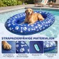 Φουσκωτό Dinghy Dog Πτυσσόμενο Floating Water Mat Dog με λαβή για σκύλους έως 40kg 155x104x25cm Μπλε