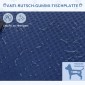 Τραπέζι περιποίησης σκύλων Ρυθμιζόμενο ύψος ρυθμιζόμενου ύψους Τραπέζι περιποίησης κατοικίδιων ζώων Πτυσσόμενο Τραπέζι περιποίησης σκυλιών Τραπέζι κουρεύματος κομμωτηρίου Τραπέζι κουρτίνας με κάτω καλάθι για σκύλους Γάτες έως 100 κιλά Μπλε