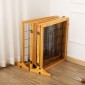 Πτυσσόμενο Barrier Dog 432 x 36 x 70 cm Ξύλο Πεύκου Κίτρινο