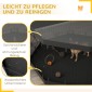 Puppy run, 76 cm ύψος/περ. 2,5 m², 8 πάνελ, υπόστρωμα, συνδυασμός μουσαμάς οροφής
