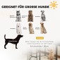 Παρκοκρέβατο 6 πάνελ Heavy Duty Dog with Secure Door Indoor Outdoor Garden Camping Ύψος 100cm