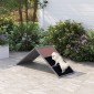 Dog Sports Ramp Αθλητικός εξοπλισμός για σκύλους Αντιολισθητική επιφάνεια σε σχήμα Α 173 x 59 x 66 cm Γκρι